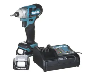 Makita TD111DSAE / Aku rázový utahovák 1:4" / Li-ion / 10.8V / 135 Nm / 2x 2Ah