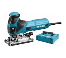 Makita 4351FCTJ / Přímočará pila s regulací předkyvem a světlem / Zdvih: 26mm / 720W / systainer 