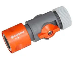 Gardena hadicová spojka s regulačním ventilem 19mm (3:4")