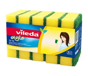 Vileda Style houbičky na nádobí 3+2