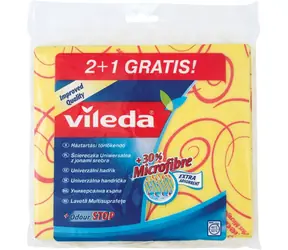Vileda 144826 hadřík 2+1 zdarma žlutá
