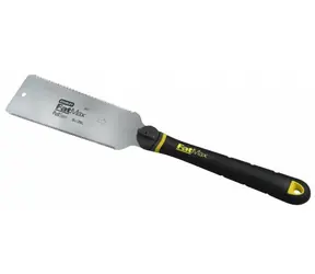 Stanley 0-20-501 / Japonská pila pro řezání tahem s oboustranným ostřím / Délka 600mm / TPI 8 a 17
