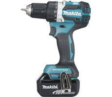 Makita DHP484RFJ / Aku Bezuhlíkový příklepový šroubovák / 18V / Li-ion / 2x3.0Ah / 2000 ot-min / 30.000 příklepů-min