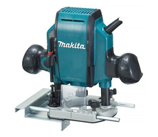 Makita RP0900J / Vrchní frézka / 900W / Výška zdvihu 0-35mm / 27.000 ot-min / Upínání hřídele 6-8 mm