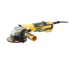 DeWalt DWE4357 / Úhlová bruska bezuhlíková / 1700W / Průměr 125 mm / Nastavitelná rychlost: 2.200-10.500 ot-min