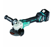 Makita DGA511RTJ / Aku Úhlová bruska / 18V / 5.0 Ah / Li-ion / Průměr 125mm / 10.000 ot-min 