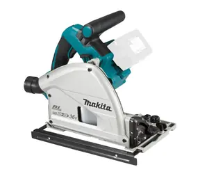 Makita DSP601ZJU / Aku Ponorná pila s AWS / 2x18V / Průměr kotouče 165mm / 6.300 ot-min-1 / bez Aku