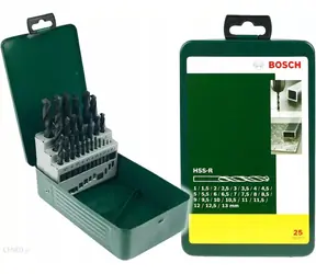 BOSCH 2607019446 / Sada vrtáků do kovu / HSS-R / 1-13 mm / 25 ks