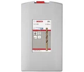 BOSCH 2608587018 / Sada vrtáků do kovu / HSS-Co / Průměr 1-13 mm / Délka 12-101 mm / 25 ks