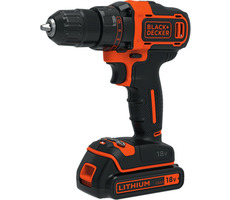 Black&Decker BDCDD186K / Aku Vrtačka / 18V / 1.5Ah / 10mm sklíčidlo / 1400 ot-min / 40 Nm