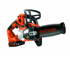 Black&Decker GKC1820L20 / Aku Řetězová pila / 18V / 2.0Ah / Délka čepele 20 cm