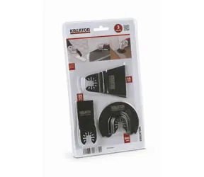 KREATOR KRT990040 / Sada příslušenství pro multifunkční brusky (3 ks) 