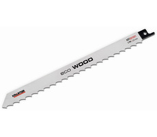 KREATOR KRT031001 / Pilový plátek pro ocasovou pilu na dřevo / Délka čepele 225 mm / 3 TPI / 2 ks