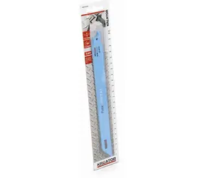 KREATOR KRT032003 / Pilový plátek pro ocasovou pilu na kov/ BIM / Délka čepele 225 mm / 18 TPI / 2 ks