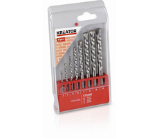 KREATOR KRT012202 / Sada vrtáků do zdiva / Průměr 3-10 mm / 8 ks