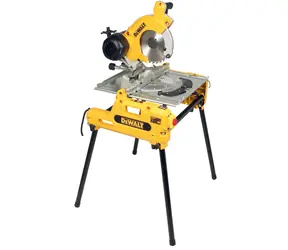 DeWalt DW743N / Pokosová pila s horním stolem / 2000W / Průměr kotouče 250 mm / 2.850 ot-min / Hloubka řezu 70 mm