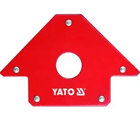 YATO Úhelník magnetický ke svařování s otvorem / Nosnost 22.5 kg 