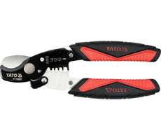 YATO Kleště štípací konektorové / Délka 170 mm / Max. vodič 1.6 - 3.2 mm / Max. šroub M3 / Max. izolace 10.5 mm