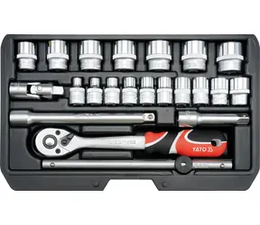 YATO YT-38561 Gola sada s ráčnou 3/8" (22 ks)