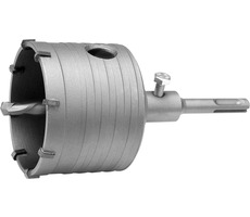 YATO Vrtací korunka na zdivo SDS plus / Pracovní délka 50 mm / Průměr 80 mm / Počet zubů 8