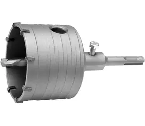 YATO Vrtací korunka na zdivo SDS plus / Pracovní délka 50 mm / Průměr 80 mm / Počet zubů 8