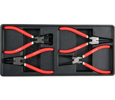 YATO Vložka do zásuvky - kleště na ségrovky (4ks) / Rozměry 17x38x4 cm / Kleště YT-2136 | YT-2137 | YT-2138 | YT-2139