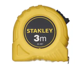 Stanley 1-30-487 / Metr svinovací 3m / měřicí páska 12.7 mm / tř. př. II / plastový obal