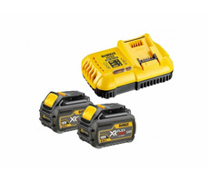 DeWalt DCB118T2 / Sada Nabíječka DCB118 + 2x Akumulátor DCB546 / 18V a 54V / 6.0Ah XR Flexvolt