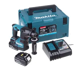Makita DHR171RTJ / Aku Vrtací kladivo / 18V / 2x5.0 Ah / 680 ot-min / 4800 úderů-min / 1.2J / SDS-plus