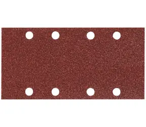 Makita P-36033 / Brusný papír na dřevo | kov | kámen / Zrnitost 180 / Rozměry 93x228 mm / 8 otvorů / 10 ks