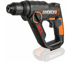 WORX WX390.9 / Aku Vrtací kladivo / 2x20V / 900 ot-min / 5000 úderů-min / 1.2J / SDS-plus / bez Aku