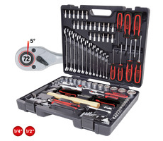 KS Tools Souprava univerzálního nářadí 1|4"+1|2" 97 dílná