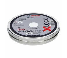 BOSCH Standard for Inox 2608619266 / Řezný kotouč / X-LOCK / 115x22.23mm / Šířka řezu 1.0 mm / plochý / 10ks