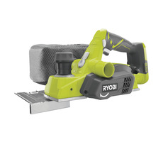 Ryobi R18PL-0 ONE+ / Aku Hoblík / 18V / šířka drážky 82 mm / Hloubka úběru 0-3 mm / 11 000 ot-min / bez Aku