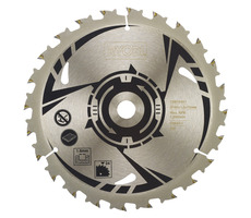 Ryobi CSB184A1 / Pilový kotouč na dřevo / Průměr 184 x 16 mm / šířka řezu: 1.6mm / Počet zubů 24