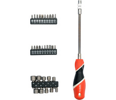YATO Šroubovák ohebný s příslušenstvím 31 ks