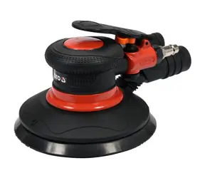 YATO YT-09739 / Pneu Excentrická bruska / Tlak 6.3 bar / Průměr 150 mm / 12.000 ot-min / 84 l-min