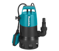 Makita PF0410 / Kalové čerpadlo / 400W / Kapacita 140 l-min / samonasávací výška 5 m / max. průměr pevných částic 35 mm