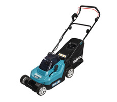 Makita DLM382Z / Aku Sekačka na trávu / 2x18V / až 560 m2 / záběr 38 cm / koš 40 l / bez Aku