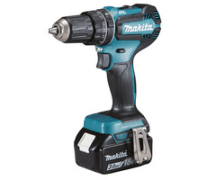Makita DHP485RF3J / Aku Příklepový šroubovák / 18V / 3x3.0Ah / 13 mm sklíčidlo / 1.900 ot-min / 28.500 úderů-min / 50 Nm / doprodej