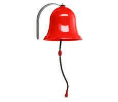 Marimex Play zvonec - červená