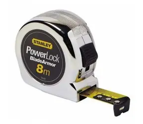 Stanley PowerLock 0-33-527 / Metr svinovací 8m / Šířka pásky: 25 mm 