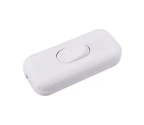 Solight vypínač šňůrový bílá / jednopólový průchozí