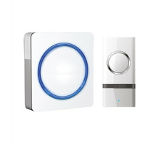 Solight 1L20 bezdrátový zvonek - do zásuvky - 120m bílá