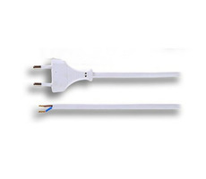 Solight PF12 flexo šňůra 3m plochá bilá / 2x 0.75mm2 