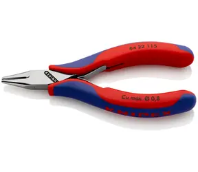 Knipex 64 32 120 Čelní štípací kleště se šikmými břity pro elektroniku 120mm / 15°