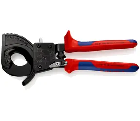 Knipex 95 31 250 Kleště na kabely(princip rohatky se západkou) 250mm / 32mm / 240mm2 / MCM 500