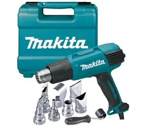 Makita HG6531CK / Horkovzdušná pistole / 2000W / teplota 50° - 650°C / množství vzduchu 200 - 550 l-min