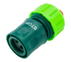 Verto 15G723 rychlospojka se stopkou 19mm zelená