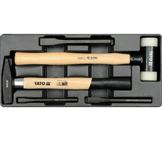 YATO YT-5540 / Sada 5 kusů kladiv a dlát